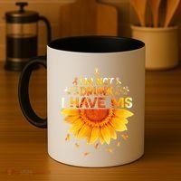 Multiple Sclerosis Sunflower I'm Not Drunk I Have Ms Gift Coffee Mug thumb 4