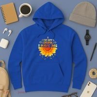 Multiple Sclerosis Sunflower I'm Not Drunk I Have Ms Gift Hoodie thumb 3