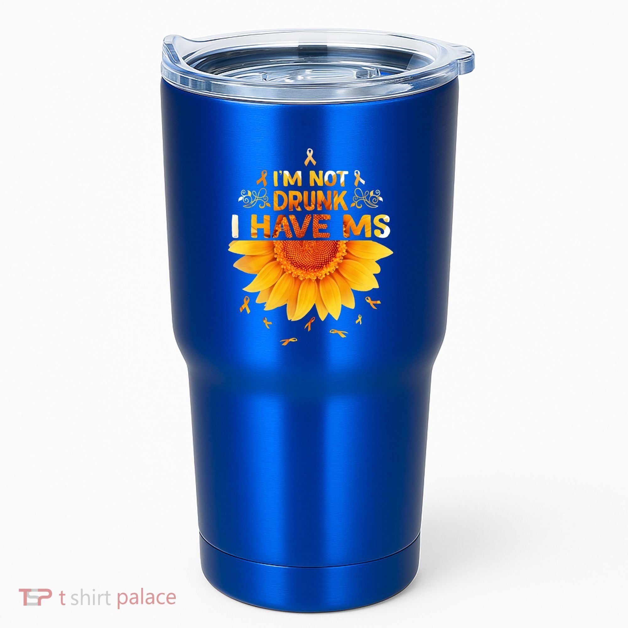 Multiple Sclerosis Sunflower I'm Not Drunk I Have Ms Gift Tumbler