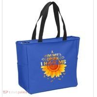 Multiple Sclerosis Sunflower I'm Not Drunk I Have Ms Gift Tote Bag thumb 2