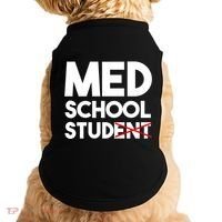 Med School Student Stud Funny Medical School Doctor Cute Gift Doggie Tank thumb 0