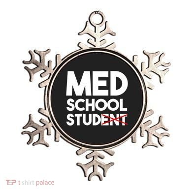 Med School Student Stud Funny Medical School Doctor Cute Gift Ornament