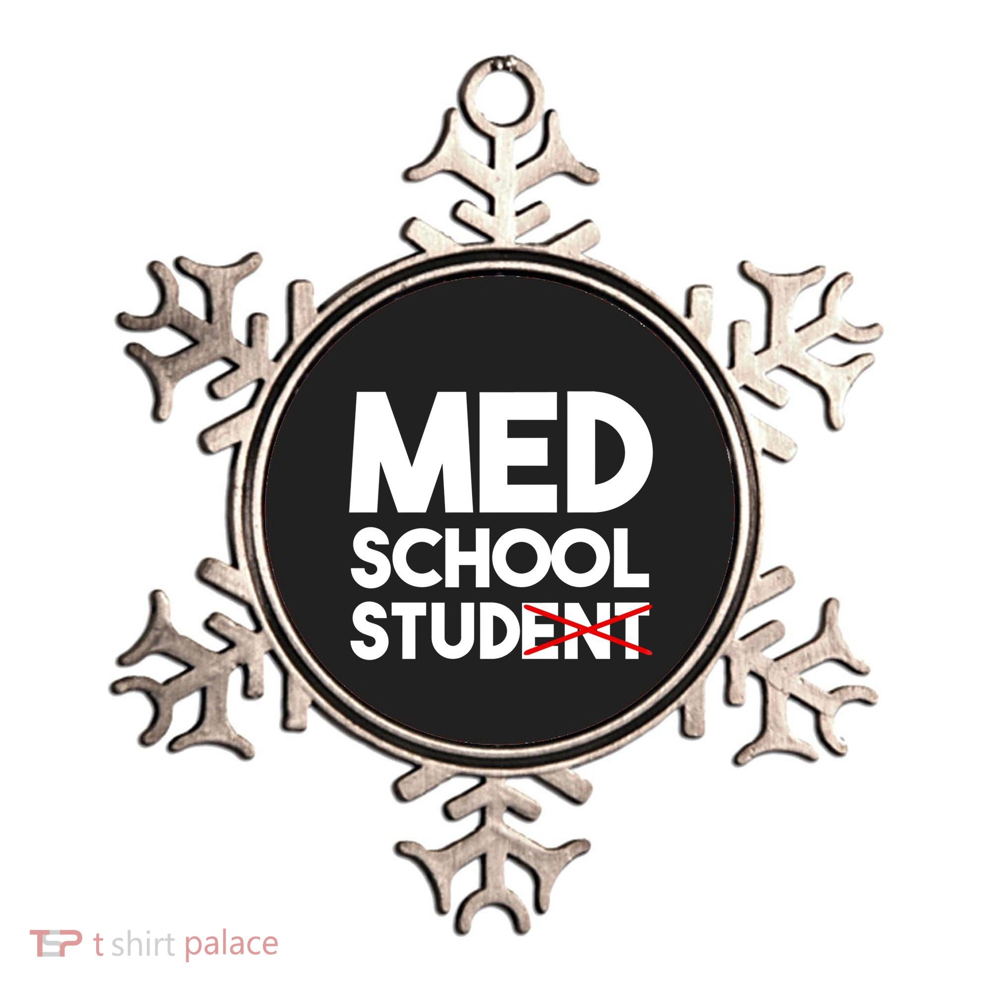 Med School Student Stud Funny Medical School Doctor Cute Gift Ornament