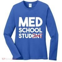Med School Student Stud Funny Medical School Doctor Cute Gift Women's Long Sleeve Shirt thumb 0