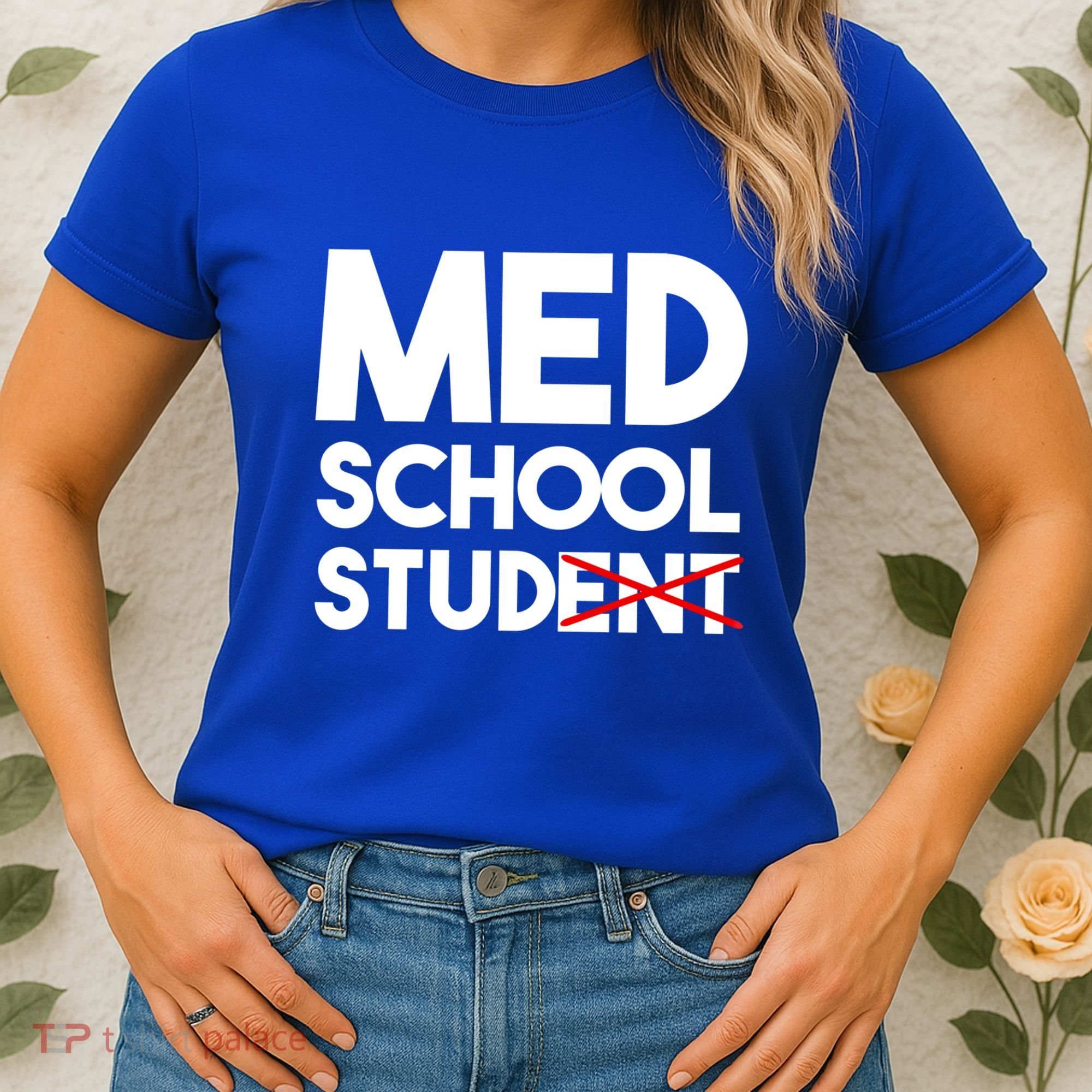 Med School Student Stud Funny Medical School Doctor Cute Gift Women's T-Shirt