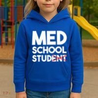 Med School Student Stud Funny Medical School Doctor Cute Gift Kids Hoodie thumb 3