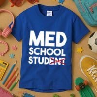Med School Student Stud Funny Medical School Doctor Cute Gift Kids T-Shirt thumb 3