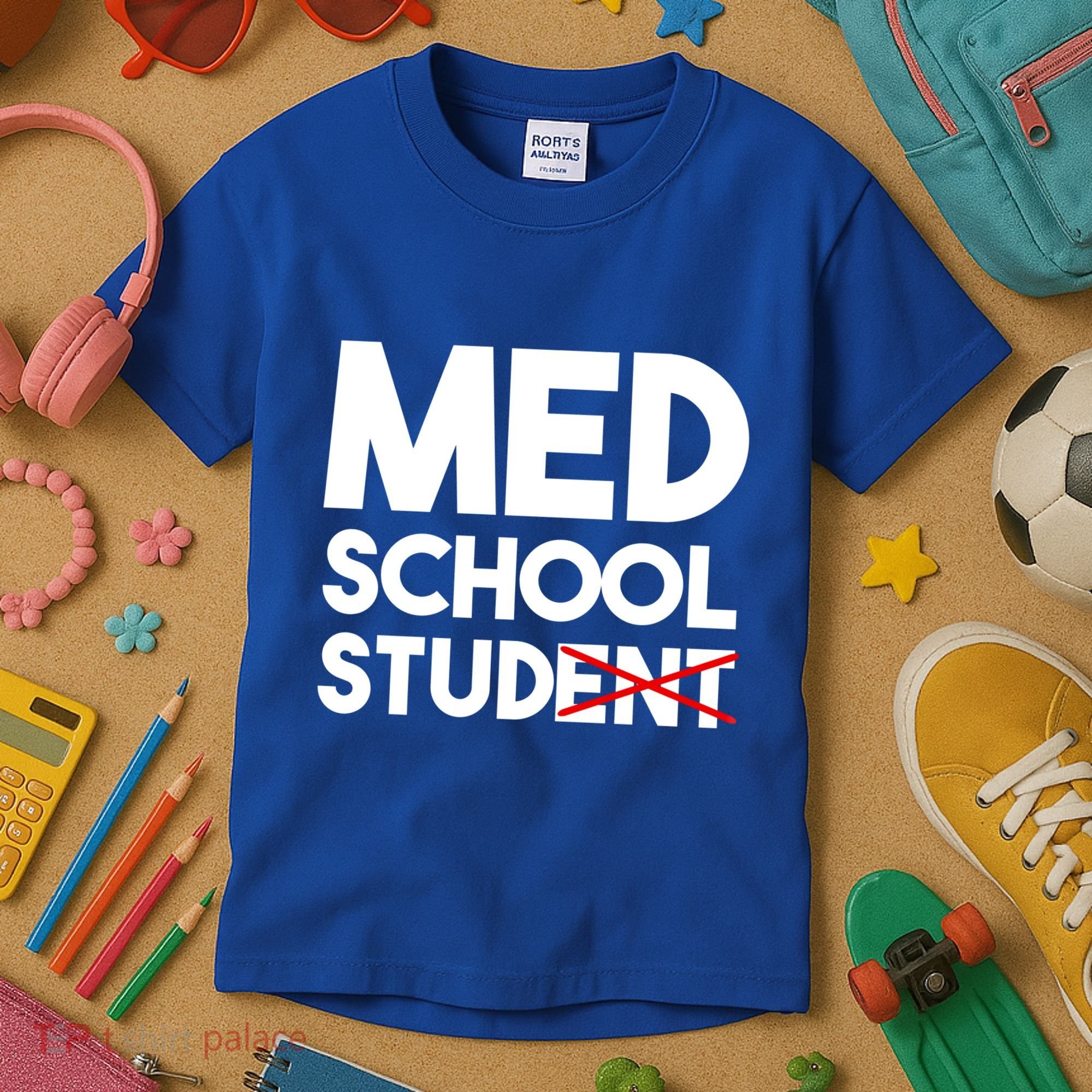 Med School Student Stud Funny Medical School Doctor Cute Gift Kids T-Shirt