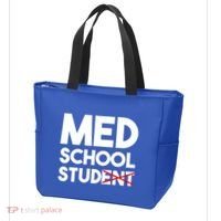 Med School Student Stud Funny Medical School Doctor Cute Gift Tote Bag thumb 3