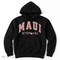 Maui Strong Support Lahaina Hawaii Hoodie thumb 0