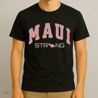 Maui Strong Support Lahaina Hawaii T-Shirt thumb 3