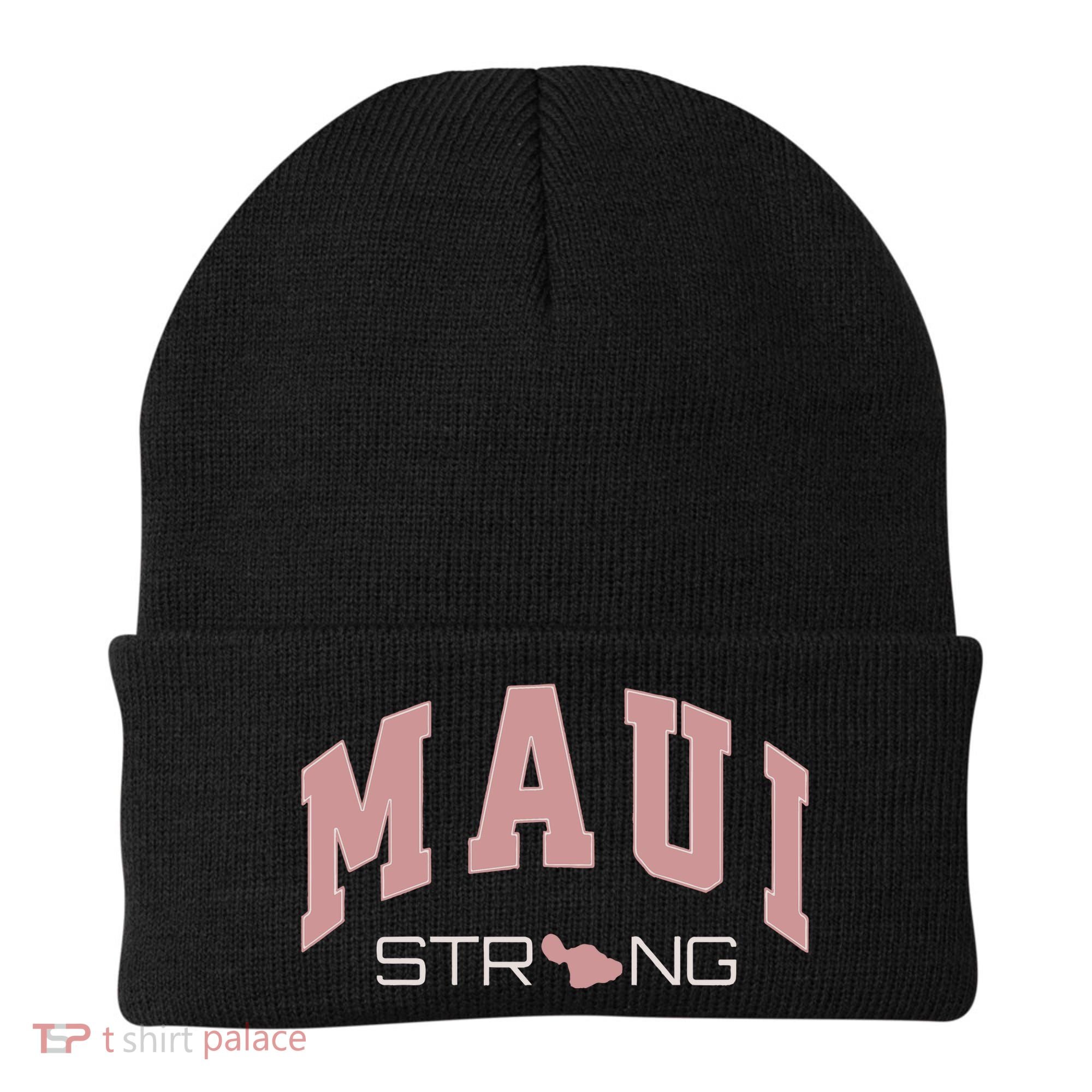 Maui Strong Support Lahaina Hawaii Beanie
