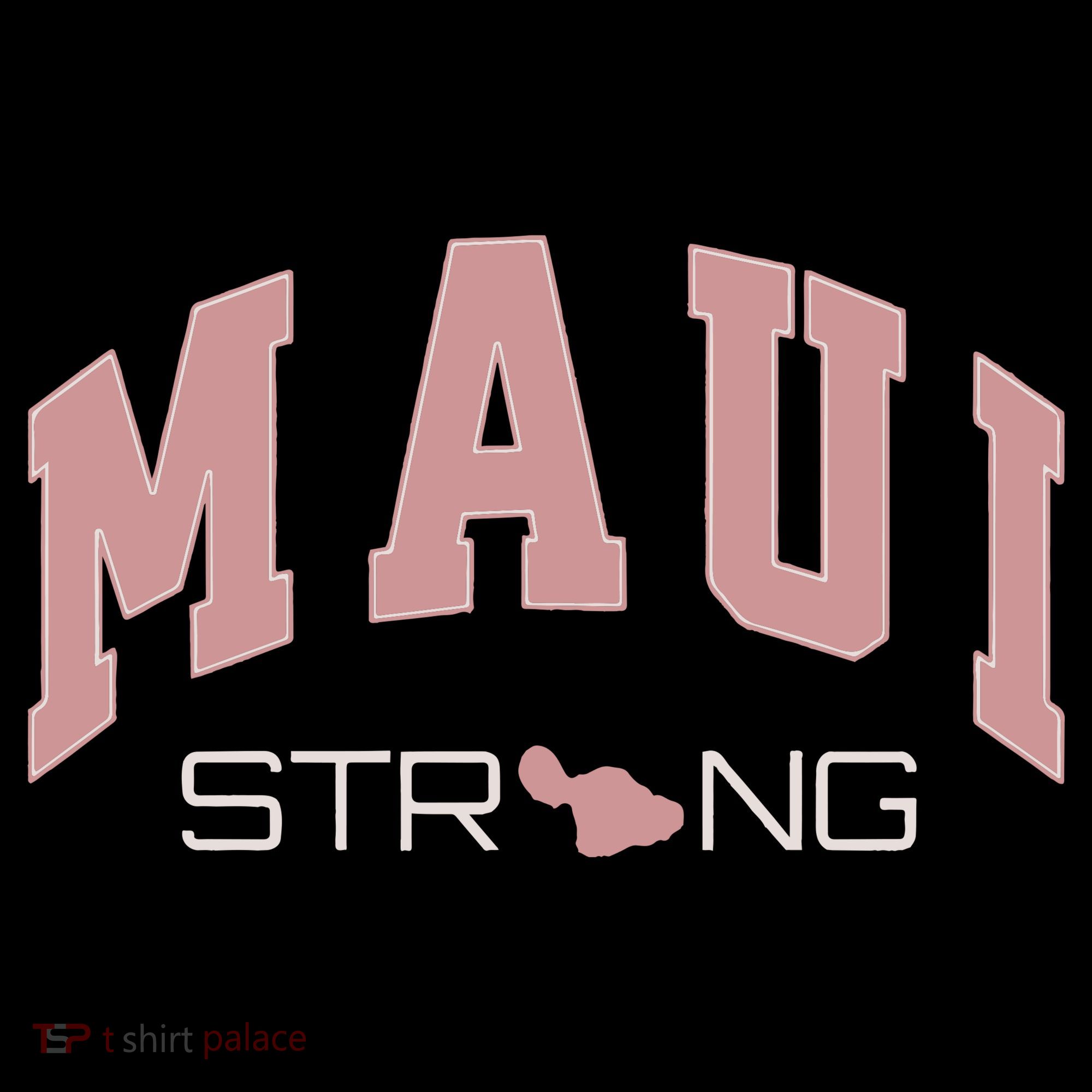 Maui Strong Support Lahaina Hawaii Ornament