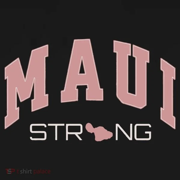 Maui Strong Support Lahaina Hawaii Kids Long Sleeve Shirt
