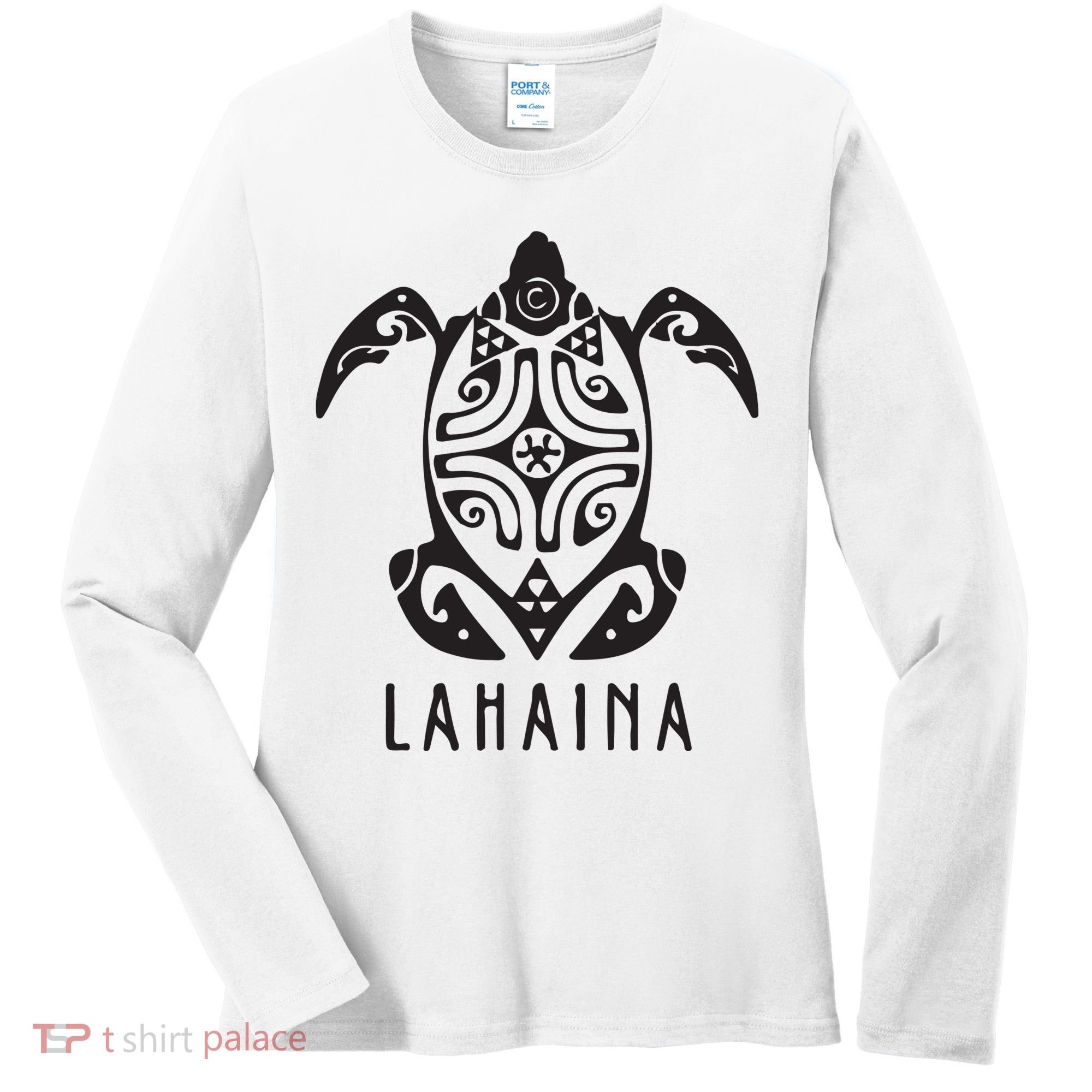 Maui Strong Sea Turtles Lahaina Women's Long Sleeve Shirt