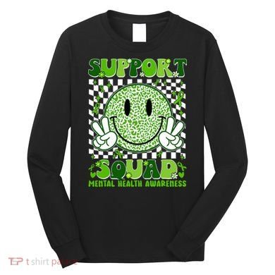 Motivation Support Squad Mental Health Awareness  Long Sleeve Shirt