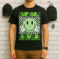 Motivation Support Squad Mental Health Awareness  T-Shirt thumb 6