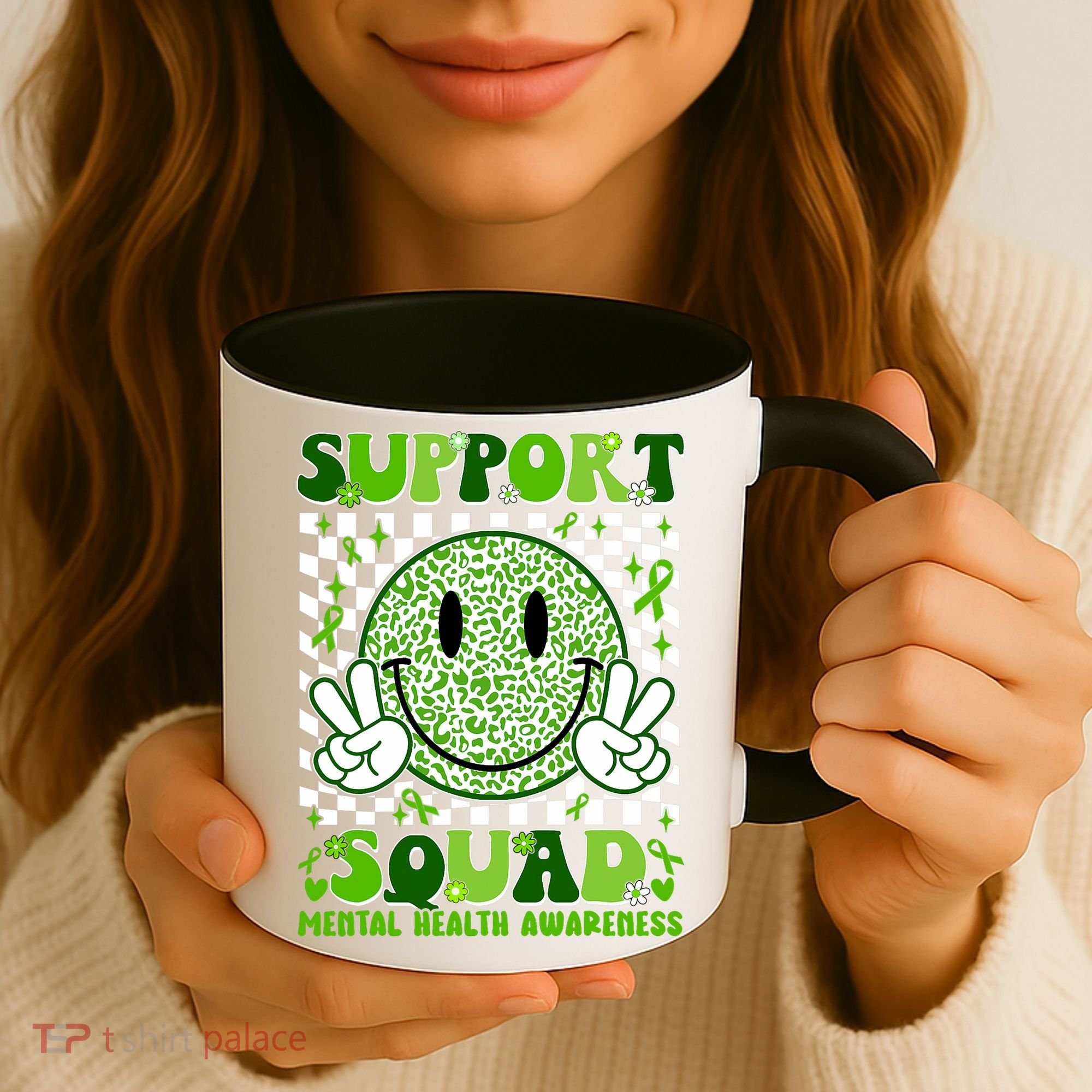 Motivation Support Squad Mental Health Awareness  Coffee Mug