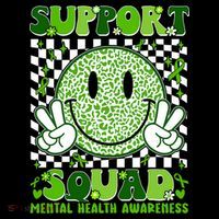 Motivation Support Squad Mental Health Awareness  Ornament thumb 1