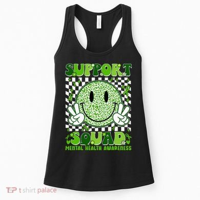 Motivation Support Squad Mental Health Awareness  Women's Tank Top