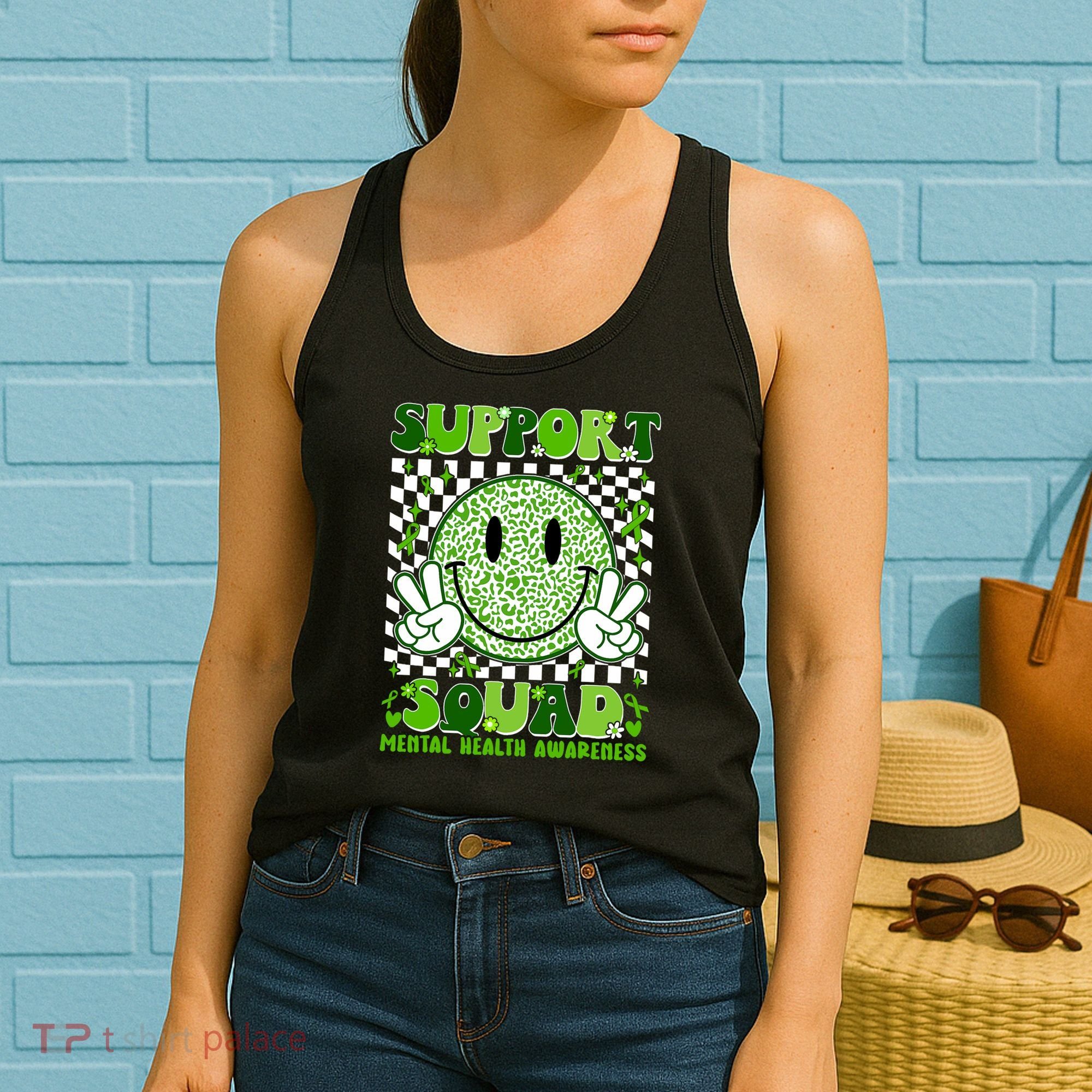 Motivation Support Squad Mental Health Awareness  Women's Tank Top