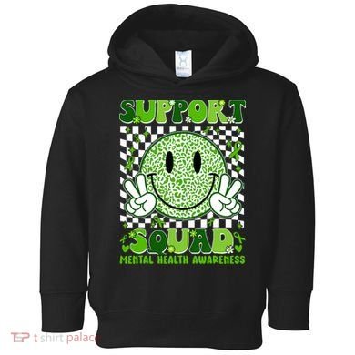 Motivation Support Squad Mental Health Awareness  Toddler Hoodie