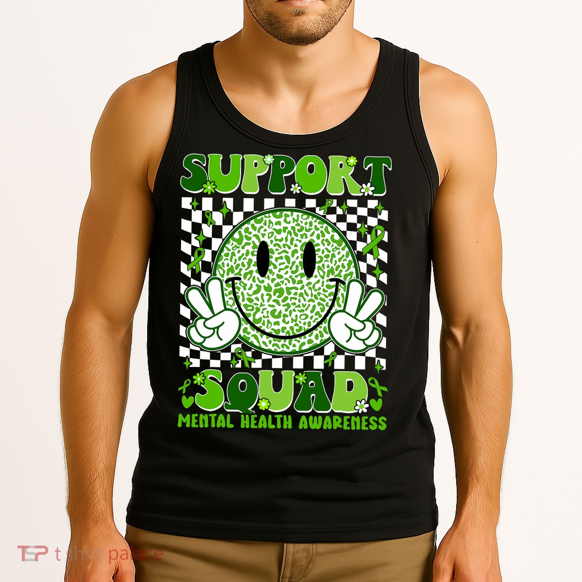 Motivation Support Squad Mental Health Awareness  Tank Top