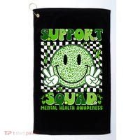 Motivation Support Squad Mental Health Awareness  Golf Towel thumb 0