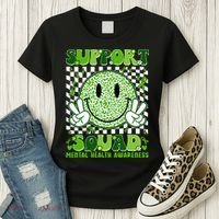 Motivation Support Squad Mental Health Awareness  Women's T-Shirt thumb 3