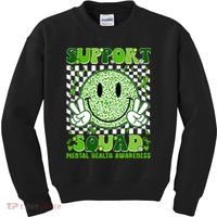 Motivation Support Squad Mental Health Awareness  Kids Sweatshirt thumb 0