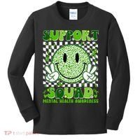 Motivation Support Squad Mental Health Awareness  Kids Long Sleeve Shirt thumb 0