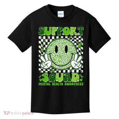 Motivation Support Squad Mental Health Awareness  Kids T-Shirt