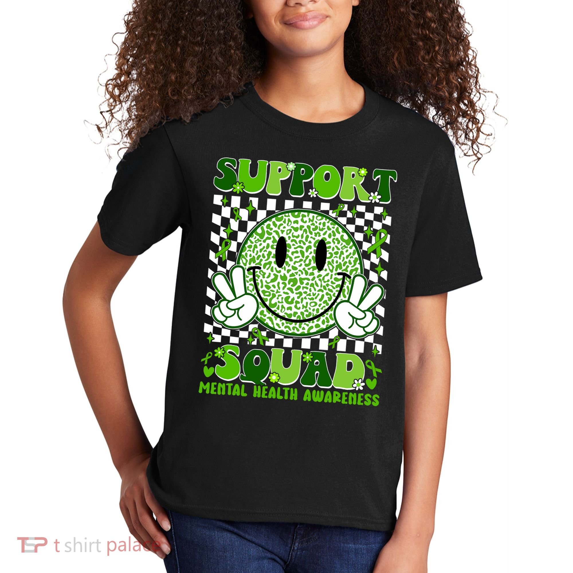 Motivation Support Squad Mental Health Awareness  Kids T-Shirt