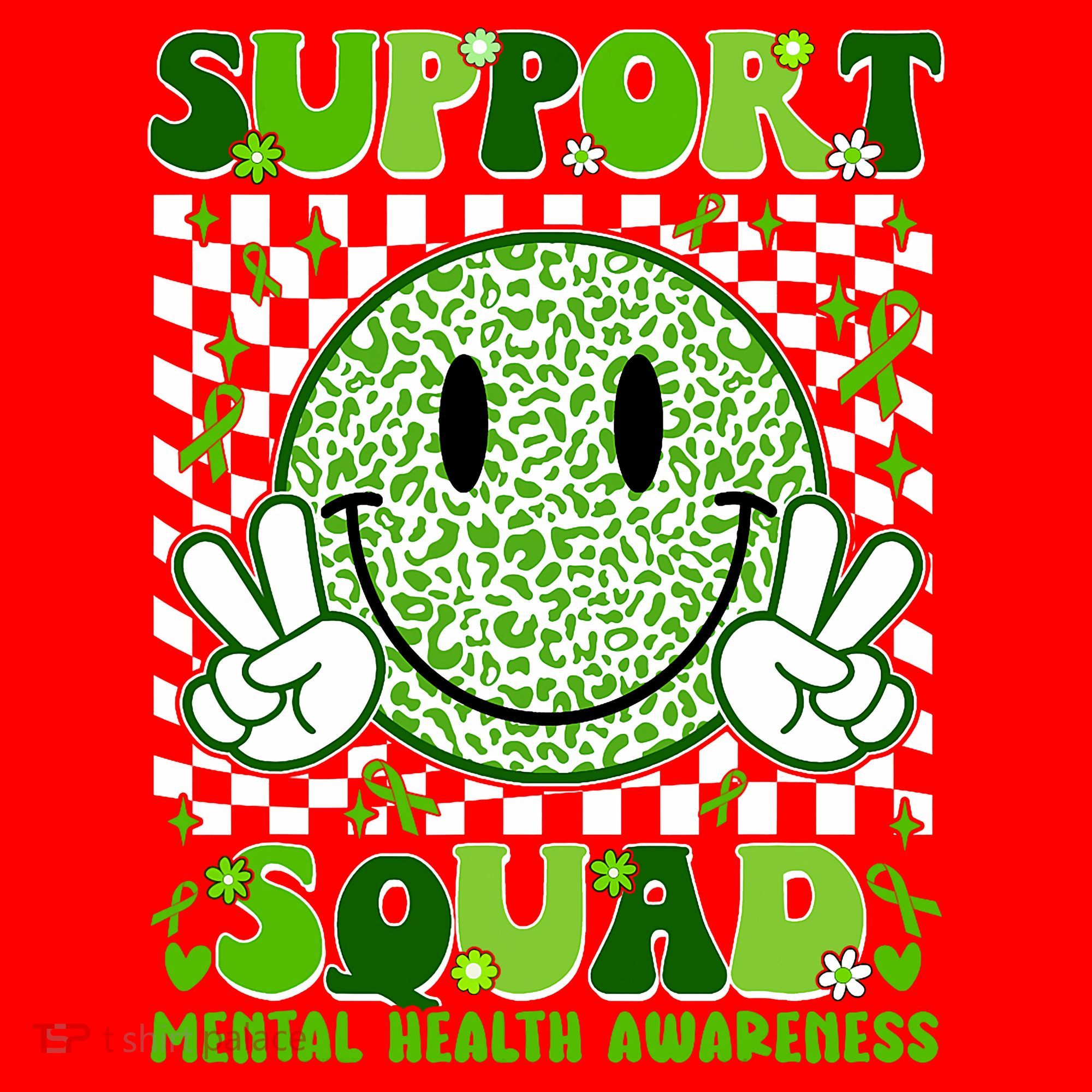 Motivation Support Squad Mental Health Awareness  Santa Hat