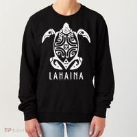 Maui Strong Sea Turtles Lahaina Hawaii Support Women's Sweatshirt thumb 0