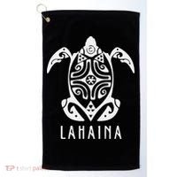 Maui Strong Sea Turtles Lahaina Hawaii Support Golf Towel thumb 0