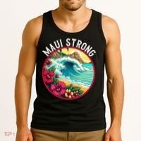 Maui Strong Support For Hawaii Fire Victims Hawaii Fires Lahaina Fires Tank Top thumb 3