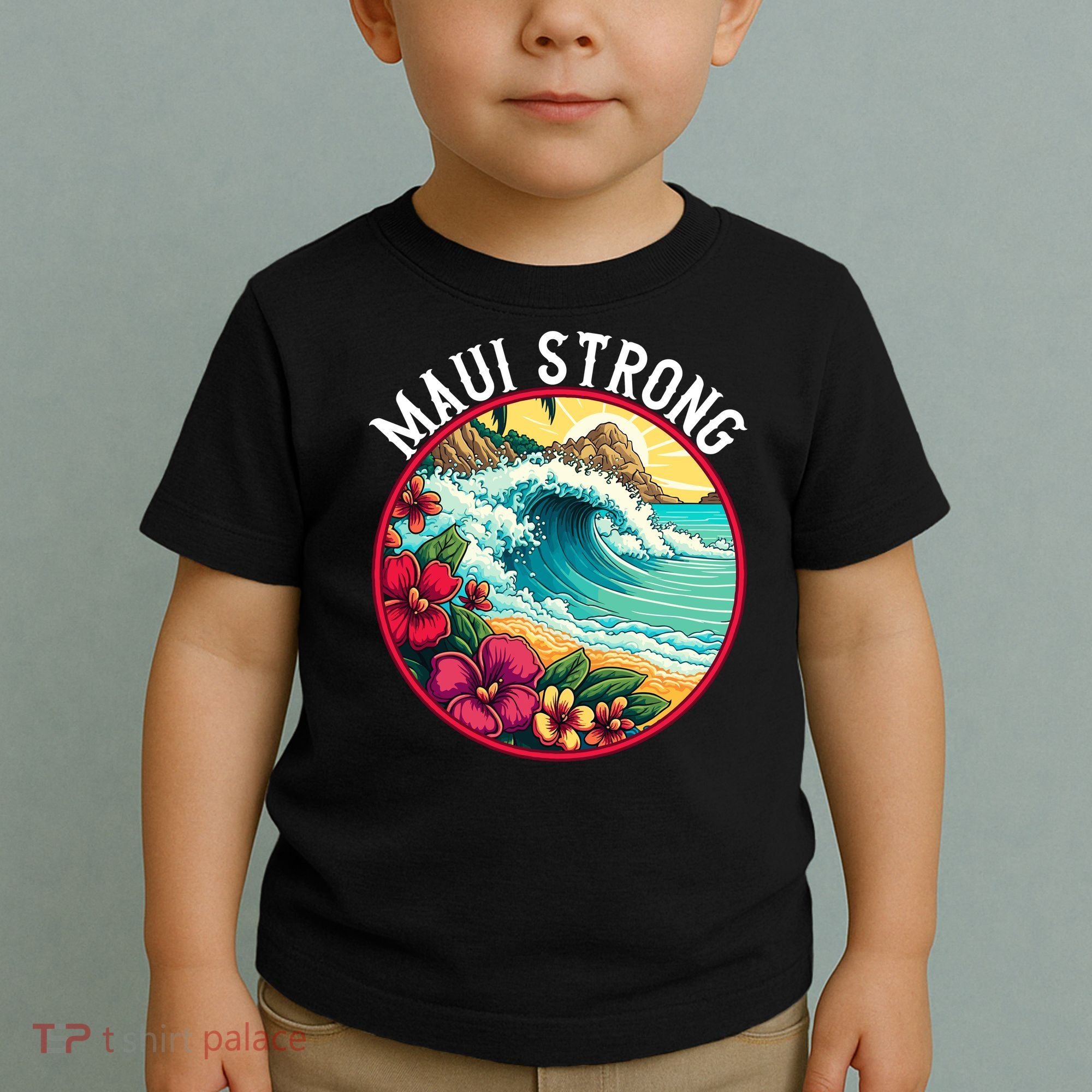 Maui Strong Support For Hawaii Fire Victims Hawaii Fires Lahaina Fires Toddler T-Shirt