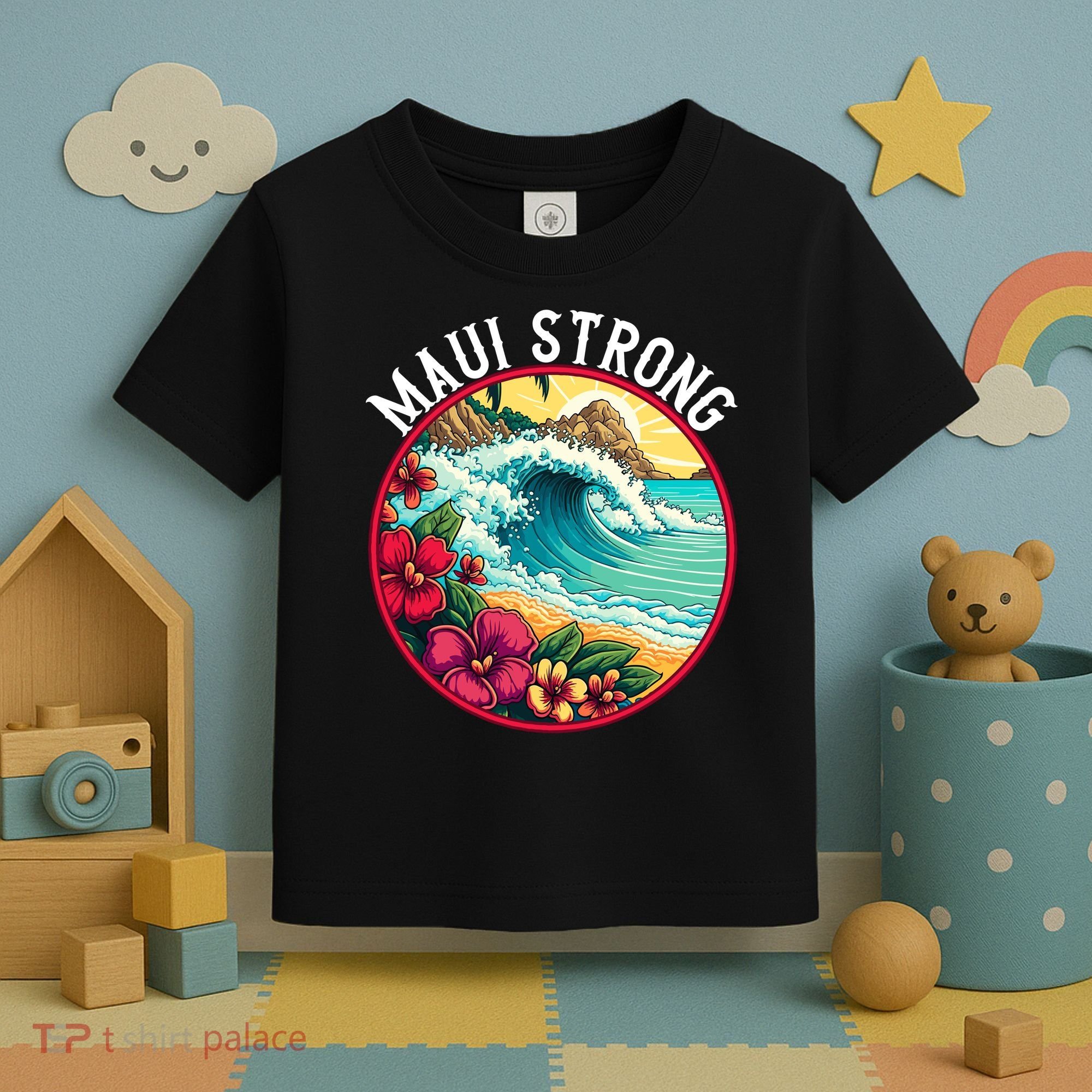 Maui Strong Support For Hawaii Fire Victims Hawaii Fires Lahaina Fires Toddler T-Shirt