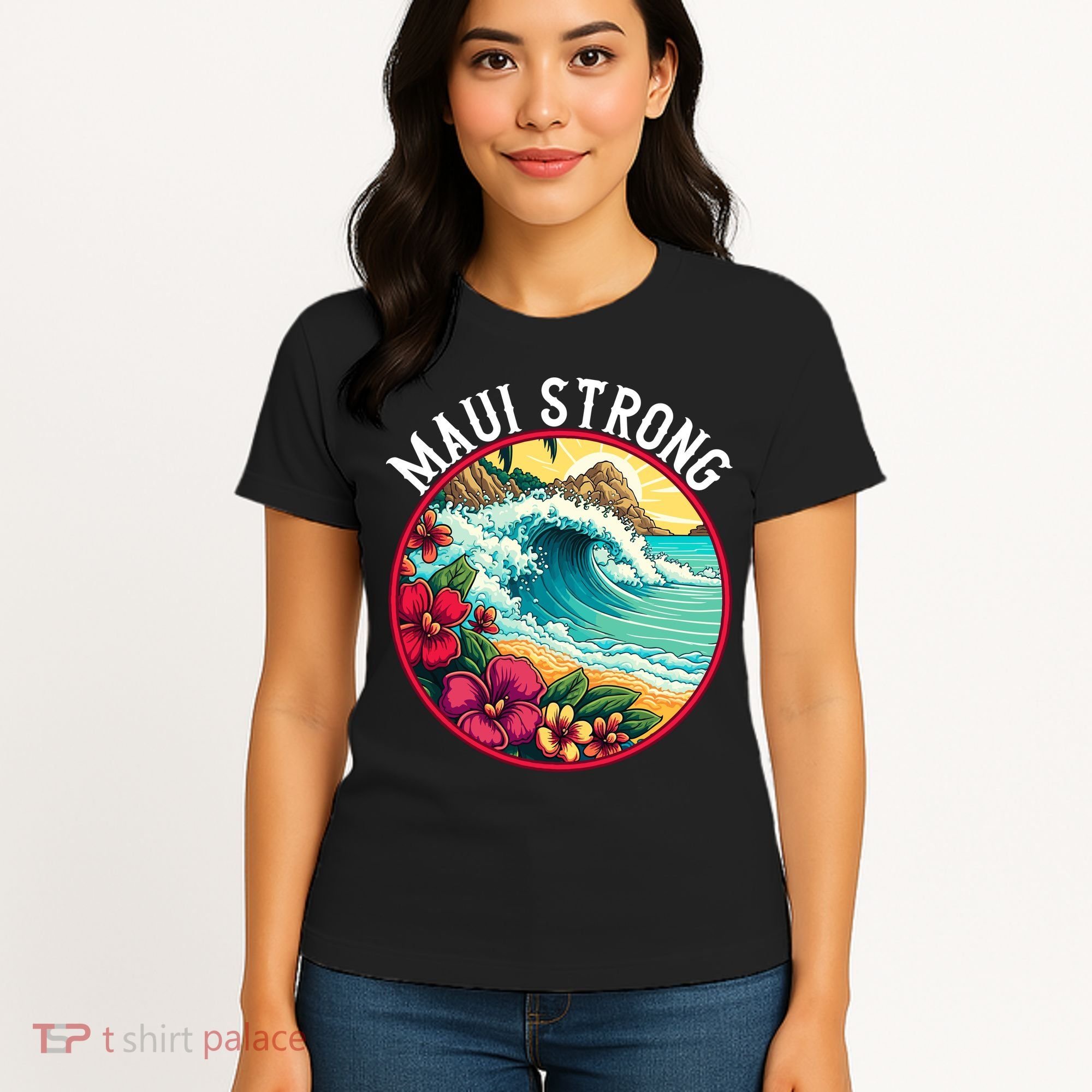 Maui Strong Support For Hawaii Fire Victims Hawaii Fires Lahaina Fires Women's T-Shirt