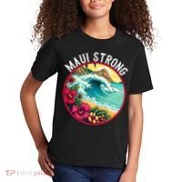 Maui Strong Support For Hawaii Fire Victims Hawaii Fires Lahaina Fires Kids T-Shirt thumb 2