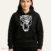 Medusa Statue Snakes Greek Mythology Hoodie thumb 5