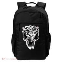 Medusa Statue Snakes Greek Mythology Backpack thumb 0