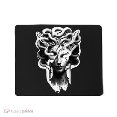 Medusa Statue Snakes Greek Mythology Mousepad