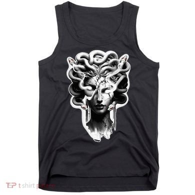 Medusa Statue Snakes Greek Mythology Tank Top