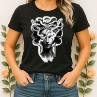 Medusa Statue Snakes Greek Mythology Women's T-Shirt thumb 2
