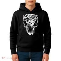 Medusa Statue Snakes Greek Mythology Kids Hoodie thumb 4