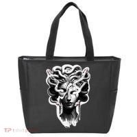 Medusa Statue Snakes Greek Mythology Tote Bag thumb 0
