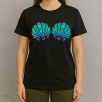 Mermaid Sea Shell Bra Costume T-Shirt thumb 4