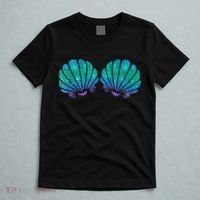 Mermaid Sea Shell Bra Costume T-Shirt thumb 5